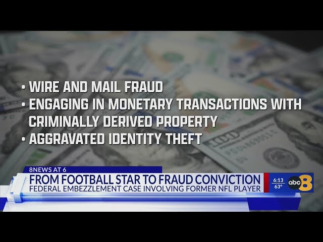 Former NFL and UVA football player pleads guilty to wire fraud