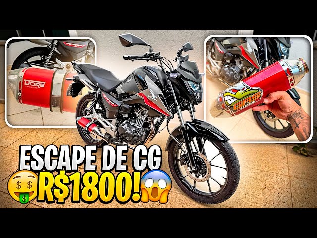 IS IT WORTH PAYING R$1800 REAIS FOR A GRS OR DORE EXHAUST FOR A TITAN 160?