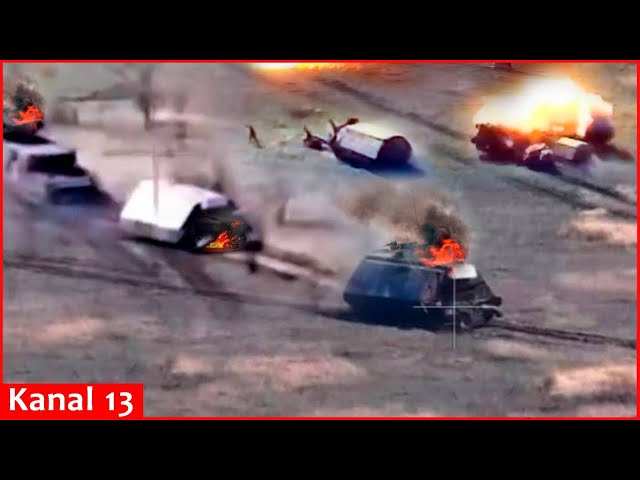 It burns equipment like a dragon: Ukrainian Army's tactics for destroying Russian "turtle tanks"