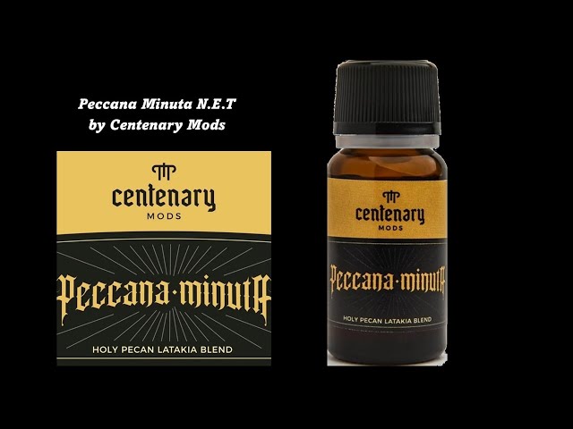 Peccana Minuta NET by Centenary Mods | Aromatic Latakia, lightly smoky,  creamy, nutty & tasty