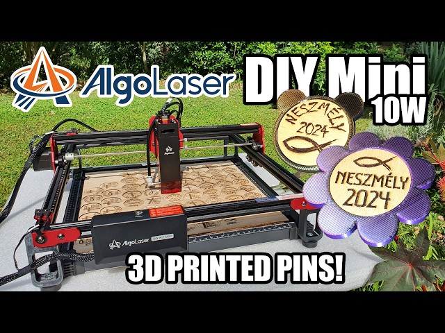 Using the AlgoLaser DIY Kit Mini 10W with my 3D Printers (Sovol SV08, T300, SV07+, Qidi Tech Q1 Pro)