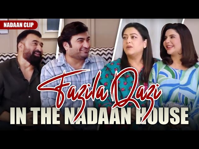 Fazila Qazi In The Nadaan House! | Nadaan Maizban | Clips