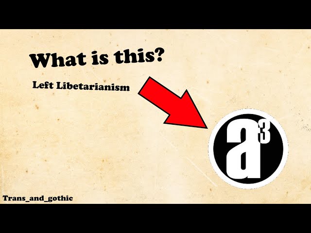 Basics of Agorism | Anarchy ideologies