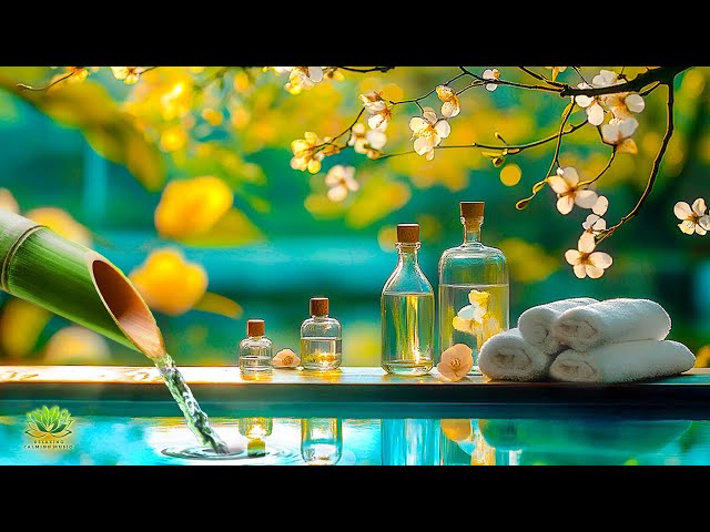 Beautiful Piano Music, Water Sounds - Bamboo, Relaxing Music, Meditation Music, Nature Sounds, ASMR