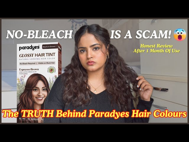 PARADYES MARKETING SCAM‼️ No Bleach Hair Colour Review After 1 Month ⚠️ Hair Damage ❌ Soni Mishra