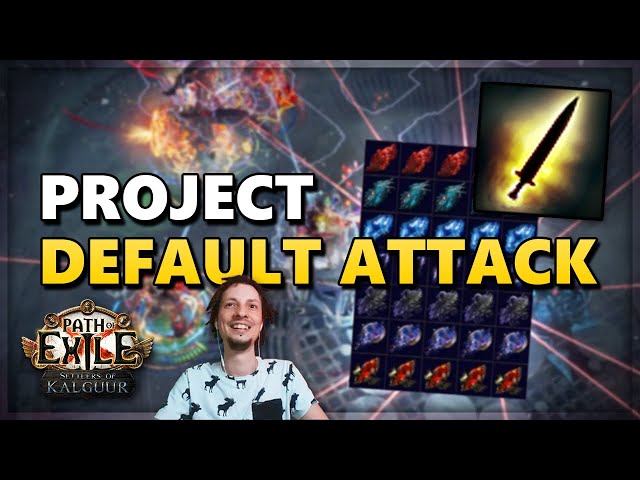 Minmaxing the most basic ability in Path of Exile - Project Default Attack - PoE #897