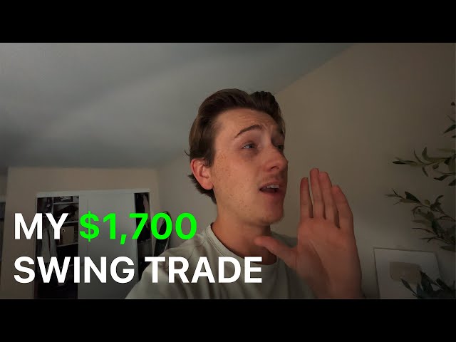 How I Make $1,700 From Swing Trading (48 Hour Strategy)