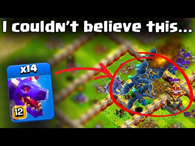 I think I just found the newest BROKEN army - makes MASS DRAGON even MORE INSANE | Best TH17 Attack