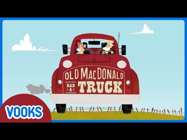 Old MacDonald Had A Truck! | Animated Kids Book | Vooks Narrated Storybooks