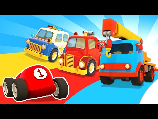 🔴Car cartoons full episodes & Street vehicles 🔴Helper cars LIVE STREAM