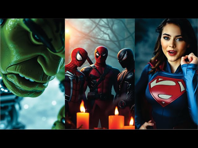 Spider Women Kay Sath Dinner Par Kon Jaye ga #spiderman #Venom Ya #deadpool