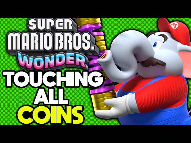 Can I Beat Super Mario Bros Wonder While Touching Every Coin?