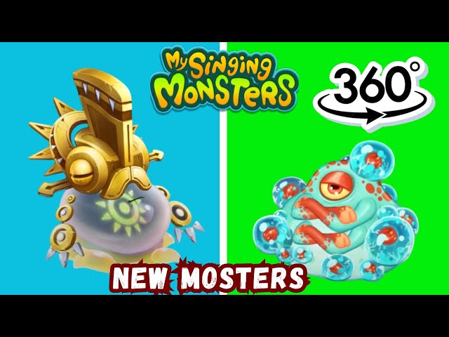 NEW MONSTERS Epic Yelmut and Rare Poppette /360 (My Singing Monsters)