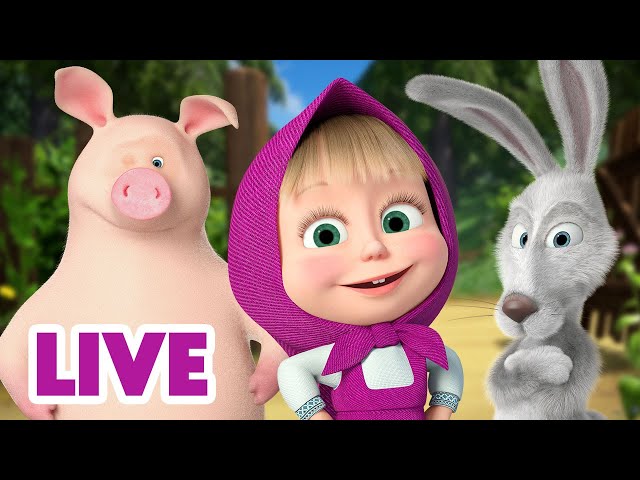 🔴 LIVE STREAM 🎬 Masha and the Bear 🤗 What Are Friends For? 💖