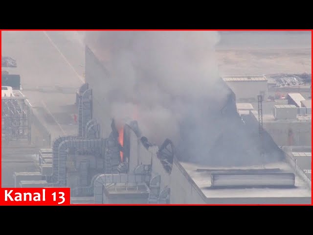 Smoke still rising from California battery plant as fire diminishes