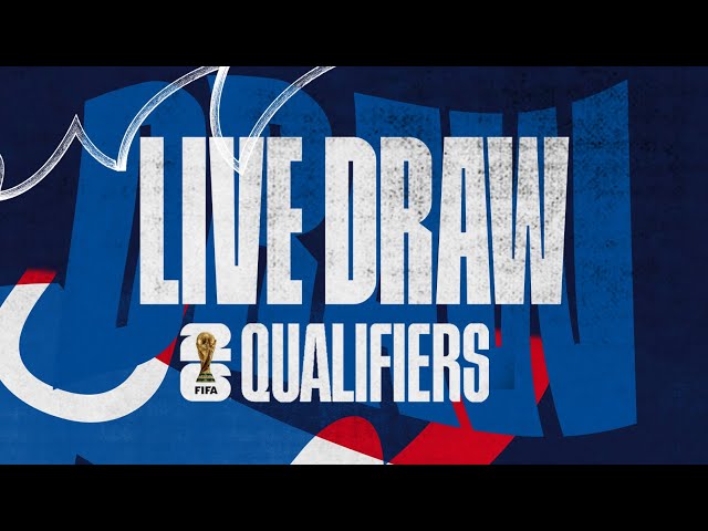 Live: FIFA World Cup 2026 Qualifying Draw | England