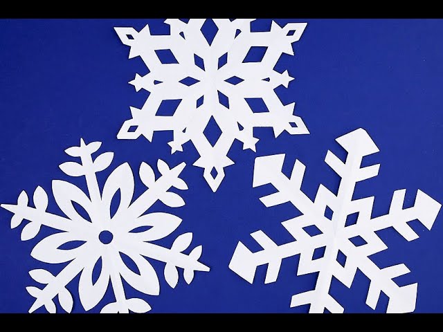 How to make Paper Snowflakes