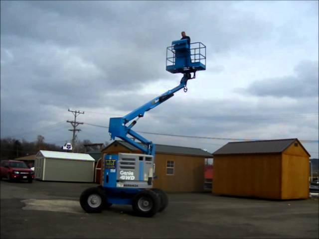 1997 Genie Z-45/22 boom lift for sale | sold at auction December 13, 2012