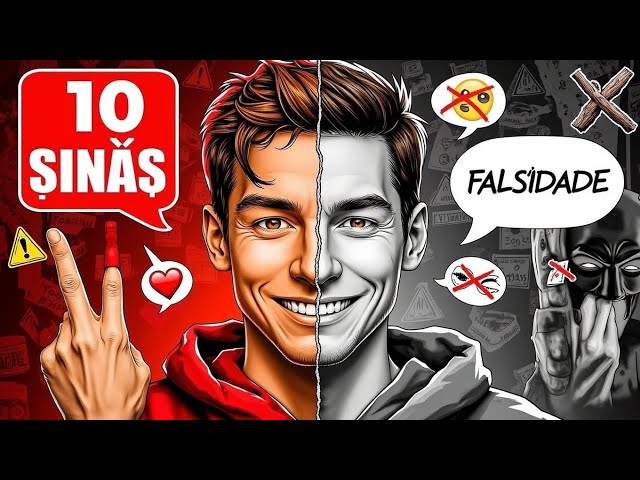 🎭🚩 Urgente: 10 Sinais de que Alguém Está Sendo Falso com Você (E Como Identificar!) 🚩🎭