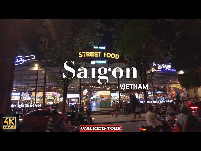 Let's Walk | Saigon Ben Nghe Street Food Night Market Walking Tour