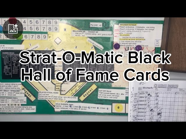 Strat-O-Matic Black. How to play. Montreal Expos vs Buffalo Blues. Game 2