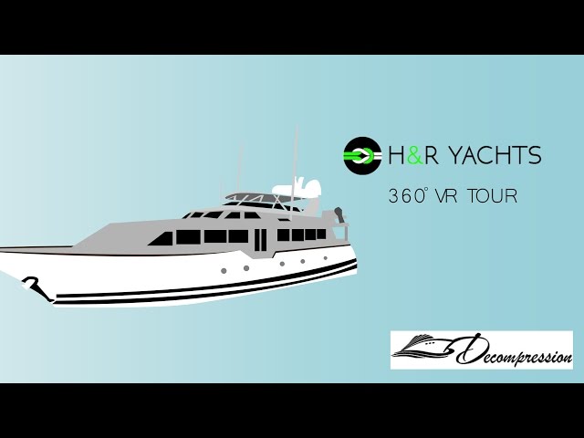 Vacation Yacht Decompression Interior Tour (360 Degree Video)