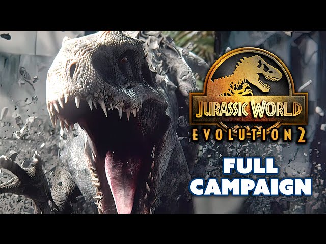 FULL JURASSIC WORLD EVOLUTION 2 CAMPAIGN!! Jurassic World Evolution 2