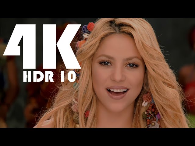 Shakira Waka Waka (This Time for Africa) (4K 2160P HDR)