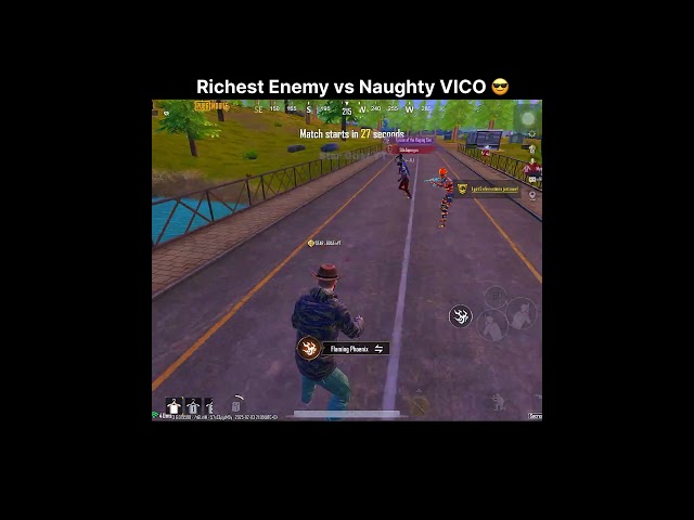 Pro VICO vs pro enemy 😂😁 #pubgmobile #shortbreak #pubg #bgmi #pubgm