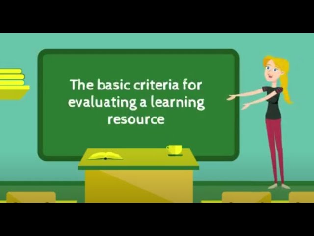 Evaluating Learning Resources