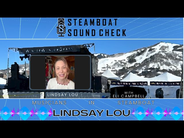 STEAMBOAT SOUND CHECK - WinterWonderGrass Series | Lindsay Lou