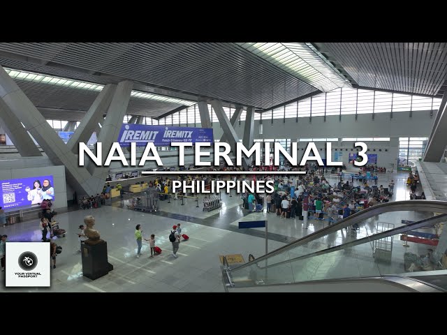 This is NAIA Terminal 3 in 2024! | Walking Tour with Domestic & International Gates | Philippines