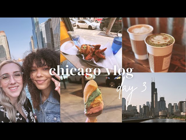 Chicago Vlog | fried chicken, a walk through Lincoln Park Zoo, Rainbow Cone, & Italian Beef Sandwich