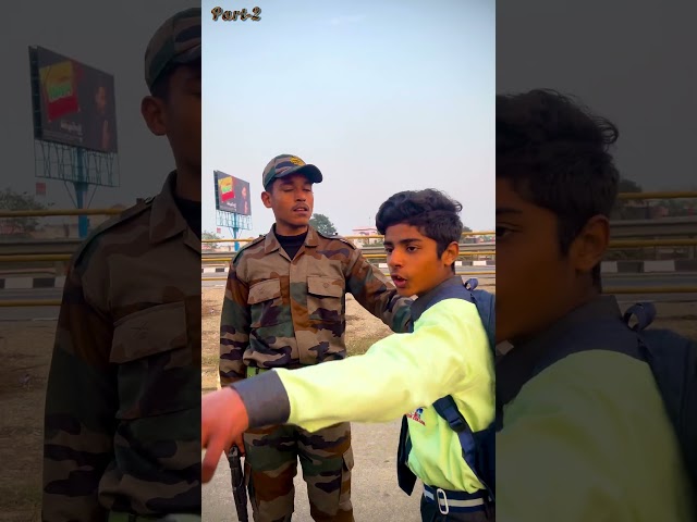 बच्चे ने पिलाया फौजी को जहर 🙏🇮🇳😭 part-2 #trending #indianarmy #emotional #motivational #shorts