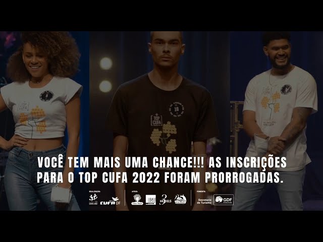 TOP CUFA 2022 - Inscrições prorrogadas!