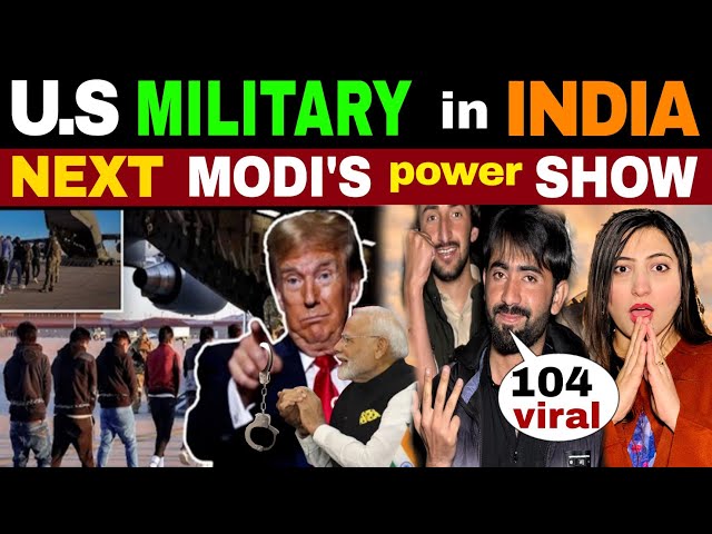 U.S MILITARY JET REACHED INDIA 🇮🇳 | TRUMP VS MODI FIGHT