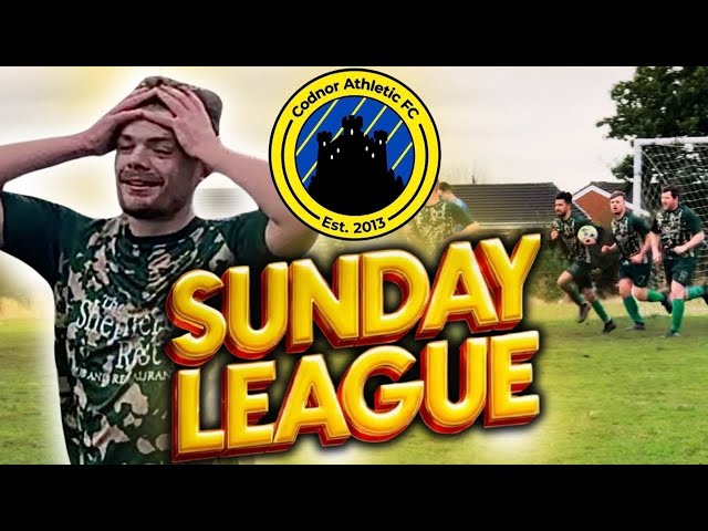 CRAZIEST END TO A SUNDAY LEAGUE GAME | CODNOR ATHLETIC VS MAPPERLEY KNIGHTS | SUNDAY LEAGUE |