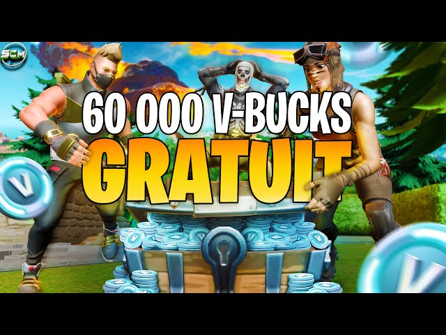 60 000 Vbucks a Gagner dans Mon Nouvel Event Fortnite, Astuce pour Avoir des V-bucks et Skin Gratuit