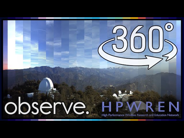 360 Panoramic Timelapse | Mt Wilson Observatory | March 2020