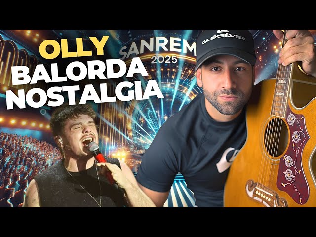 Olly - Balorda nostalgia - Tutorial Chitarra (Sanremo 2025)