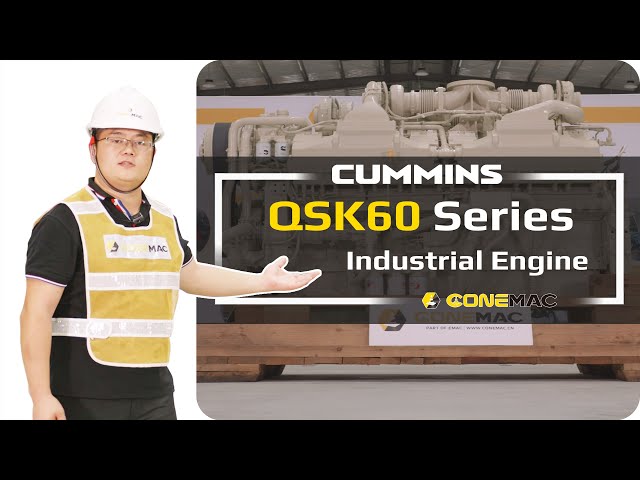 Cummins QSK60 Series Industrial Engine Introduction 2024 [Specifications and Scopes of Supply]