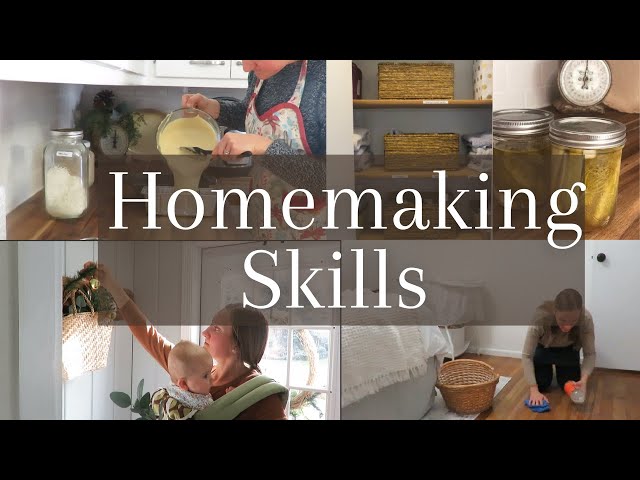 Homemaking Skills to have as a Modern Day Homemaker