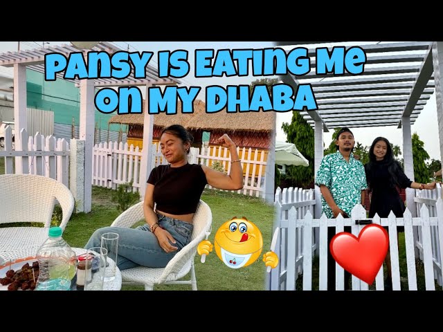 Pansy Actress Is Eating Me On my Dhaba 🤩😍🍑 #inglishmaker