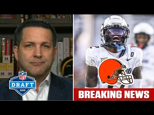 BREAKING: Adam Schefter on Mel Kiper's Mock Draft 1.0: Browns taking Travis Hunter with No. 2 pick