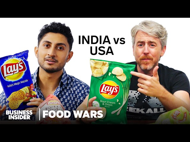 US vs India Lay’s | Food Wars | Insider Food