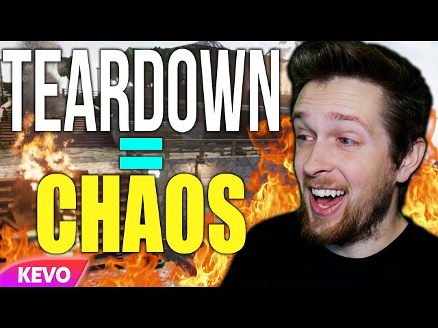 Teardown allowed me to cause TOTAL CHAOS