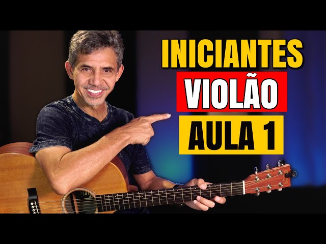 Lição para INICIANTES - SUA PRIMEIRA AULA DE VIOLÃO  (Em Asus2 )  Prof. Sidimar Antunes