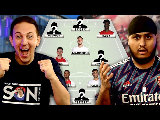 Bissouma Is BETTER Than Rice! Arsenal Vs Tottenham COMBINED XI Feat. @Bhavss14 @EGALTALKSFOOTBALL