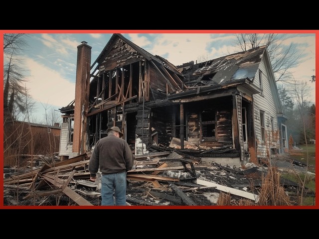 Man Rebuilds BURNED DOWN House From Scratch | Start to Finish by @mindsparx1