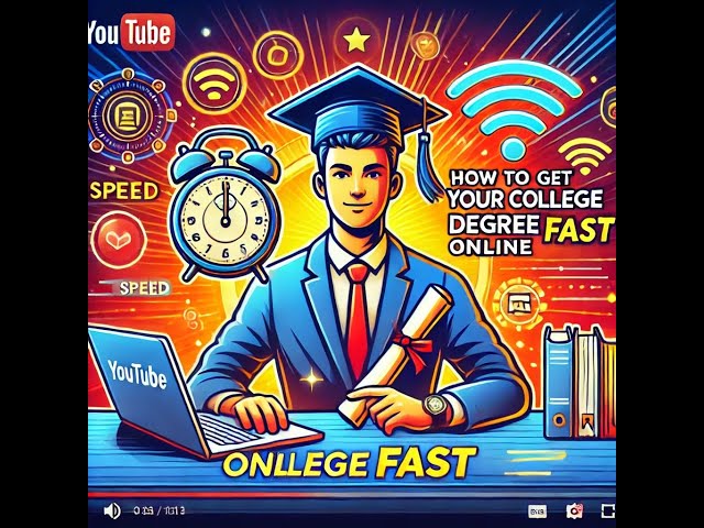 How to Get college degree online Fast